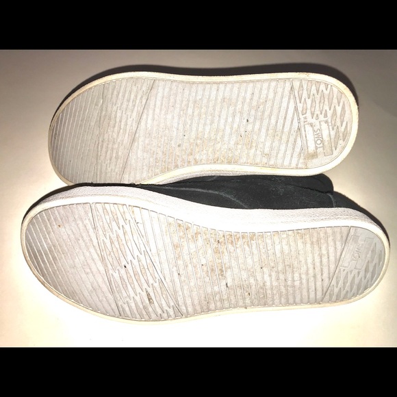 Toms Paseo, Black suede Hightops - Picture 3 of 4